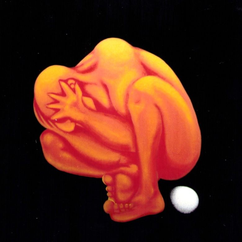 The Thinker. Acrylic on wood. 100-120cm